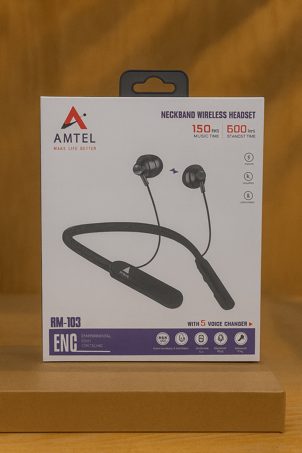 Amtel - Neckband Wireless Headset